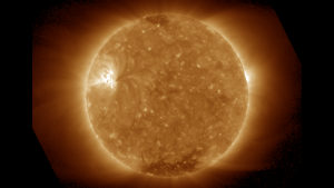 A SUVI 195 image of the sun